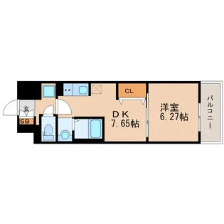 CITY連坊VII【2階】の間取り