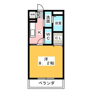 ラフィネコウテン【1階】の間取り