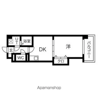 ウイングコート水城【4階】の間取り