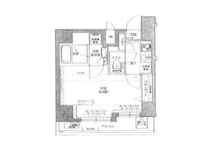 Isle日暮里【2階】の間取り