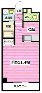 メゾン中野駅前【1階】の間取り