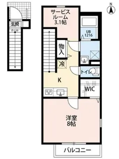 Dolce【2階】の間取り