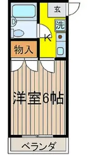 クロノス小金井【2階】の間取り