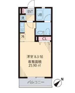 和泉ハウス【2階】の間取り