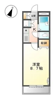 プロニティ【2階】の間取り