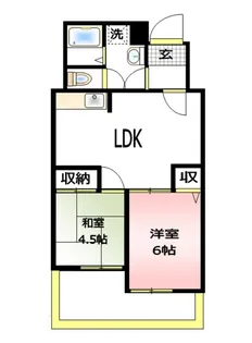ノアハヤシII【3階】の間取り