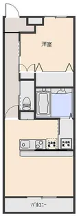 アルエット【1階】の間取り
