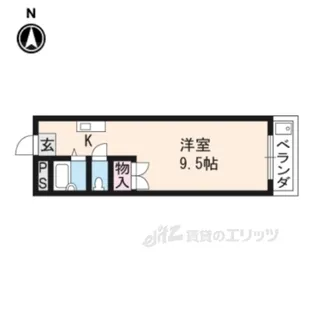 グレース上野【2階】の間取り
