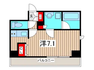 アンベリール西川口参番館【2階】の間取り