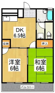 インペリアル富士【2階】の間取り