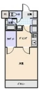 DIリバティーマンション【2階】の間取り