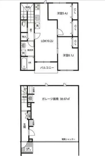 ヘリテージ ザ レジデンスの間取り