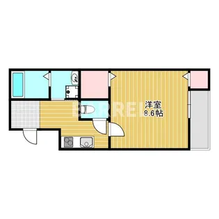 フジパレス伊丹北本町I番館【1階】の間取り