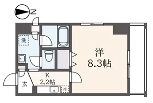 PURE COURT【8階】の間取り