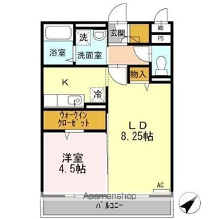 ロイヤルエストIII【3階】の間取り