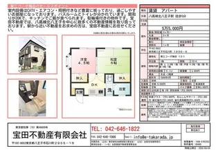 第三コーポ梅田【1階】の間取り