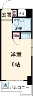 フランセジュール上町【4階】の間取り