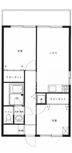 ウィンパレス溝の口【5階】の間取り