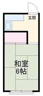 添田荘アパート【2階】の間取り