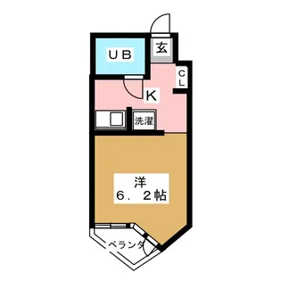 CASA浄心【4階】の間取り
