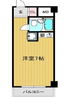リアライズ今寺 小型犬1匹or猫2匹可【3階】の間取り