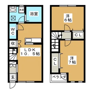 サニーコートVの間取り