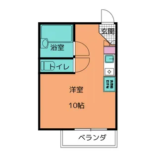 ホーリン原【2階】の間取り