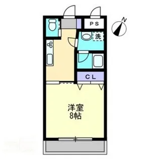 ハアラン一ノ宮【3階】の間取り