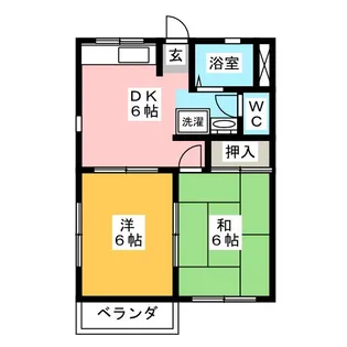 エム・ハイツ【2階】の間取り