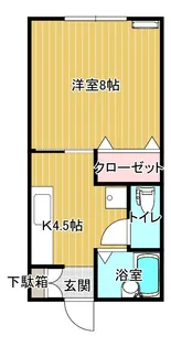 ソレアートII【2階】の間取り