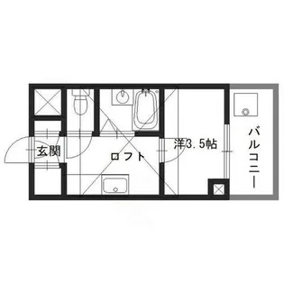 シティーヒルズII【7階】の間取り