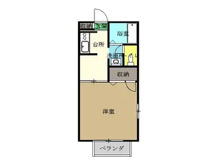 グランディール【1階】の間取り