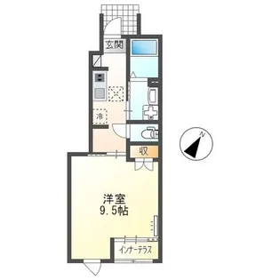 MKBーII(エムケービー ツー)【1階】の間取り