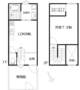 mimosa鵠沼海岸の間取り