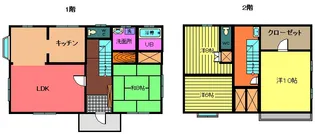 茨城県神栖市知手中央5【一戸建】の間取り
