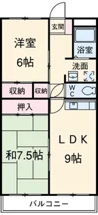 ハーモニー和合 I【4階】の間取り