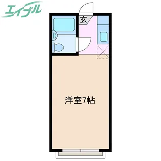 シャトル光【3階】の間取り