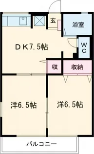 Doセキネ【1階】の間取り