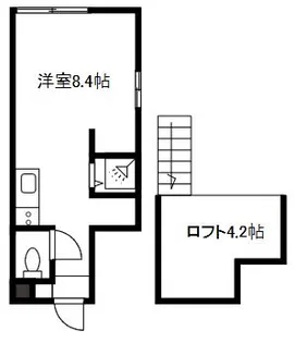 カーサナカノ【1階】の間取り