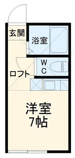 ユナイト富士見アントワーヌ【2階】の間取り