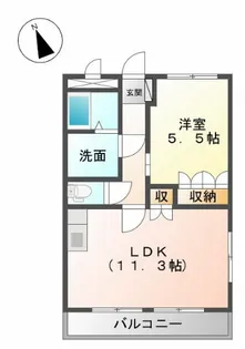 センチュリーコート【2階】の間取り