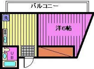 サンライズ南浦和【4階】の間取り