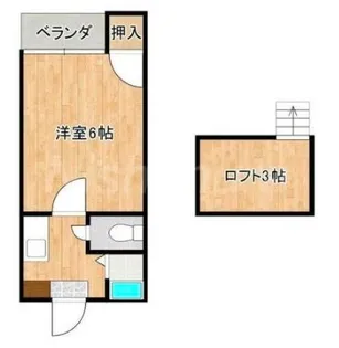 ステーションハイツ【2階】の間取り