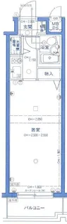 横浜平沼ダイカンプラザ一号館【5階】の間取り