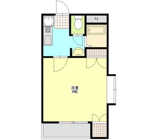 サンビレッジ青江【4階】の間取り