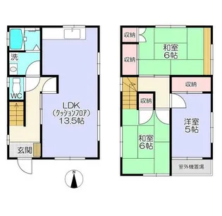 埼玉県川口市前上町【一戸建】の間取り