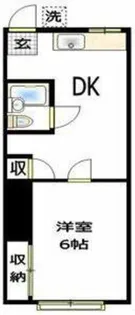 ココ・ユリーヌ【2階】の間取り