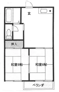 コンシェール大滝【1階】の間取り
