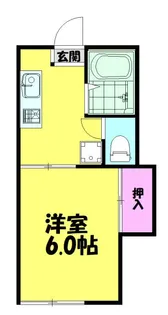 寿ハイツ【1階】の間取り