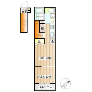 Le ciel (ル・シエル)【2階】の間取り